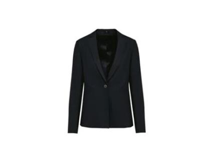 Blazer para Mulher KARIBAN PREMIUM (40 - Preto)