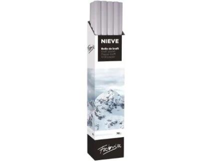 Livro Exp. 30 Rollos Papel Kraft Verjurado 1x3m Color Blanco Nieve De Desconocido (espanhol)