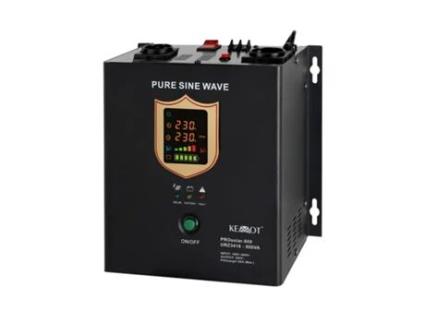 Inversor solar de parede Kemot Prosolar 800 (12v 230v 800va/500w)