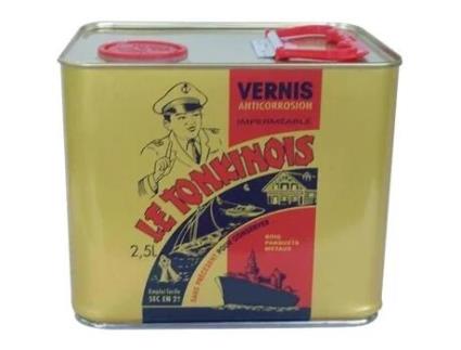Verniz Marinho Le Tonkinois 2,5l Incolor Brilhante Gliceroftálico