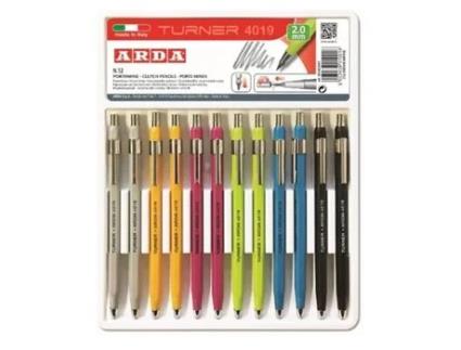 4019cart Lápis Mecânico 2mm 12 Peças Arda(s)