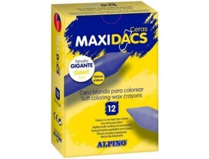 Livro C/12 Ceras Blandas Maxidacs Azul De Desconocido (espanhol)