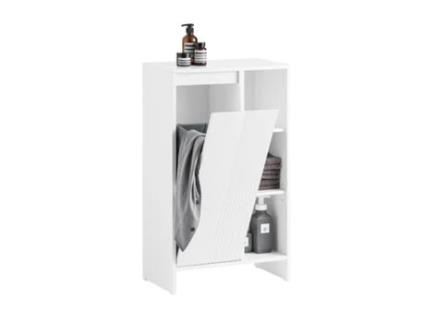 Armário Para Lavandaria Armário Multifuncional Para Casa De Banho Bzr156 W Sobuy