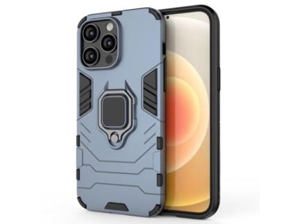 Capa Para Iphone 14 Pro Max Htdmobiles Vidro Temperado Anti-choque Rígida Azul