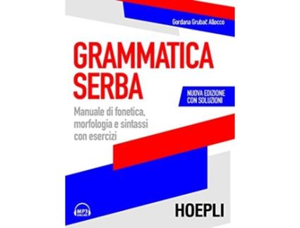 Livro Grammatica Serba Da Editorial Hoepli De Gordana Grubac (italiano)