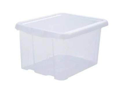 Caixa De Armazenamento Plástico Funny Box 18 L Natural 38,3 X 31 X 22,2 Cm Eda
