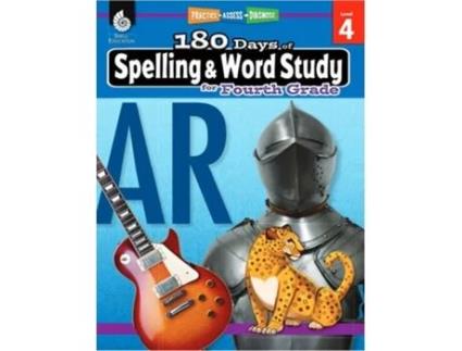 Livro 180 Days™ Spelling And Word Study For Fourth Grade De Shireen Pesez Rhoades (inglês)