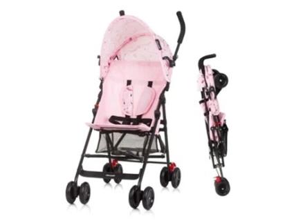 Carrinho leve e compacto AMAYA até 15 kg da Chipolino Flamingo