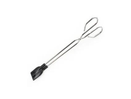 Pinça De Aço Inoxidável Com Lâmina Antiaderente 38cm Romfel