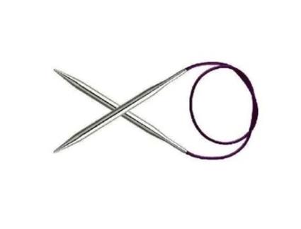 150 Cm X 12 Mm Nova Agulhas Circulares Fixas Prata Knitpro