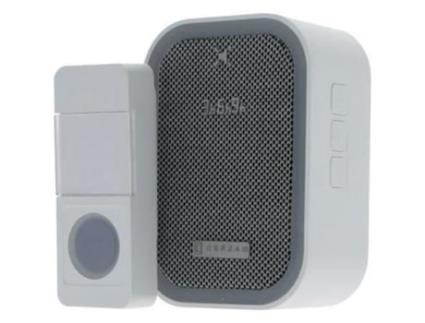 Perfil Ceezam Campainha Sem Fio Com Conjunto De Flash 18 Melodias 90db 200 M Branco Profile