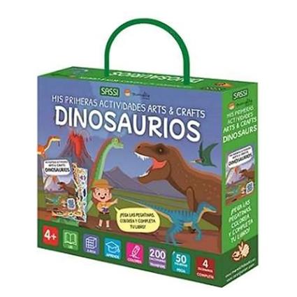 Maletín Primeras Actividades Arts Crafts Dinosaurios 14138 Manolito Manolito Books