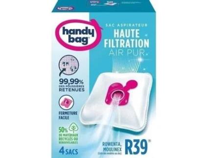 Sacos Para Aspirador Handy Bag® R39® Rowenta 4 Sacos