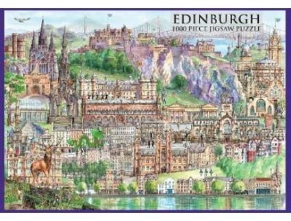 Livro Edinburgh 1000 Piece Jigsaw De Kathy Lewis (inglês)
