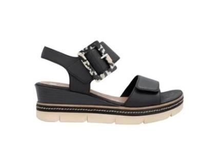 Sandálias De Mulher Remonte Preto (38)