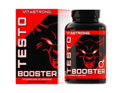 Vitastrong Testobooster O Único Original Com Ingredientes Patenteados | Ação Rápida E Potente, Aumento Da Massa Muscular, Tribulus Terrestris