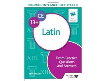 Livro Common Entrance 13 Latin Exam Practice Questions And Answers De N R R Oulton (inglês)