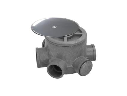 Tubos Para Potes Sifônicos Em Pvc Ø 110 Mm. Saídas Ø 50 E 40 Mm. Altura 105mm. Abrisa