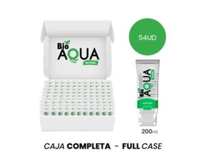 Moq 54 - Lubrificante Bioaqua Ingredientes Naturais À Base de Água 200 Ml