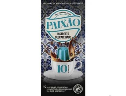 Cápsulas de Ristretto Descafeinado Int 10  emb. 10 un