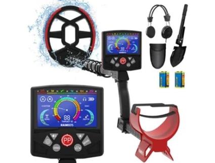 Explorer X Ii Detetor De Metais 4 Modos De Deteção Ecrã Lcd Haste Longa Ajustável Bobina Impermeável Ip68 Kaiweets