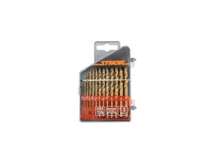 Conjunto De 13 Brocas De Metal De Titânio Hss 1,5 6,5 Mm 22300 Vore Sthor