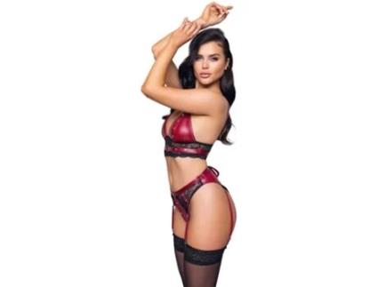 Soutien COTTELLI BONDAGE Bondage Vermelho (L)