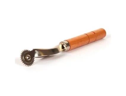 Roda De Costura Gracre Para Couro E Pasta Fimo Sem Fio Precisão 2 Rolos De Reposição