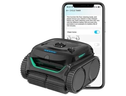 Aspirador De Piscina Robótico Sem Fios Wybot C2 65w