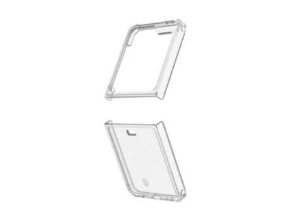 Capa Protetora Para Samsung Galaxy Z Flip 6 Force Case Plástico Resistente Transparente