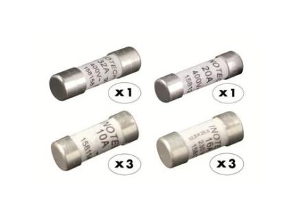 Fusíveis Cerâmicos Zenitech 8x10a 8x16a 1x20a 1x32a Em Conformidade Com A Norma Nf