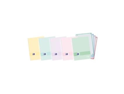 Livro Paq/5 Cuaderno Espiral A5 120hojas 90g. Cuadrícula 5x5 Ebook4 Colores Pastel Tapa Plástico De Desconocido (espanhol)