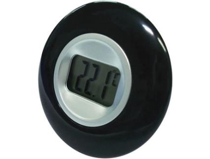Termômetro Interno Otio D 77mm Tela Lcd Preto