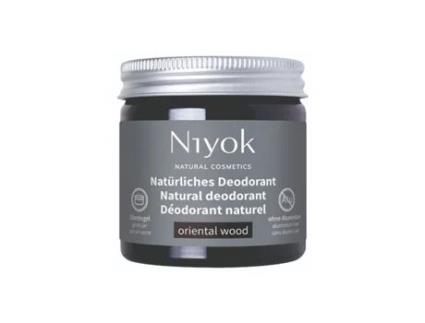 Creme Desodorizante Natural Oriental Wood Niyok (aromático E Amadeirado)