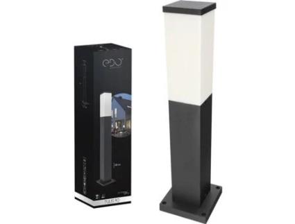 Dissuasor De Jardim Edo Tulis Edo 40 Preto Ip44 Alumínio