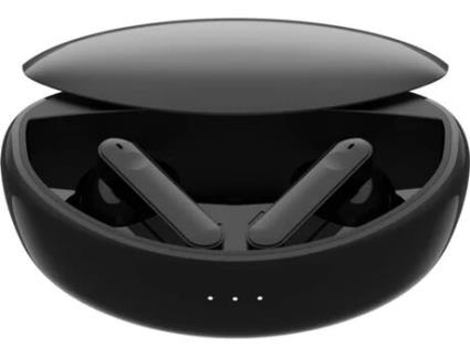 Auriculares Bluetooth True Wireless GOODIS Active Noise Canceling (Outlet Caixa Aberta - In Ear - Microfone - Preto)