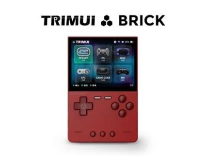 Console retrô com Bluetooth, roxa, sem memória