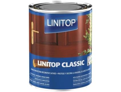 Mancha De Cetim Teca Linitop Clássico Interior/exterior Cetim 2,5 L