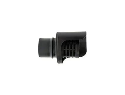 Tampa Anti Reversível Horizontal Lacada A Preto 80mm Exterior Exojo