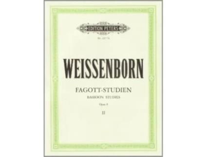 Livro Bassoon Studies Op. 8, Vol.2 De Julius Weissenborn (inglês)