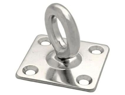 Anel Móvel Em Aço Inoxidável Ø8mm 50x50mm Uc2 Chapuis