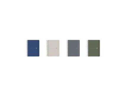 Livro Paq/4 Cuaderno Espiral B5 96h 90g Dots Tapa Extradura Tacto Suave De Desconocido (espanhol)
