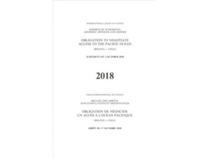 Livro Obligation To Negotiate Access To The Pacific Ocean De United Nations Publications (francês)