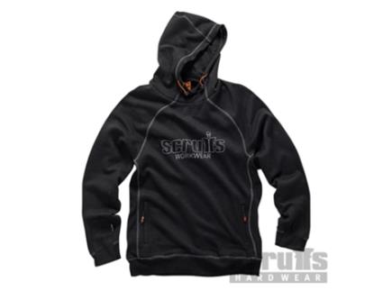 SCRUFFS T54512 Sudadera Con Capucha Trade Color Negro