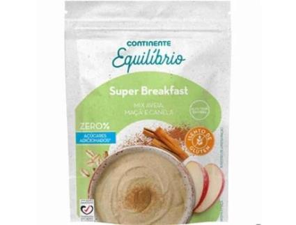 Papas de Aveia, Maçã e Canela Super Breakfast CONT.EQUILIBRIO emb. 300 gr