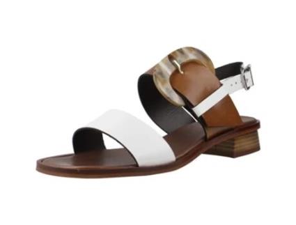 Sapatos De Mulher Plumers Tecido Branco (37)