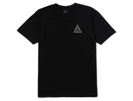 T-Shirt de Homem HUF Corta Preto (S)