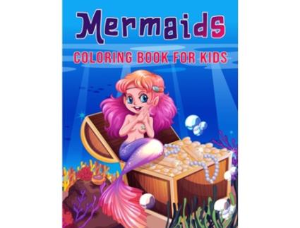 Livro Mermaids Coloring Book For Kids De Deeasy Books (inglês)