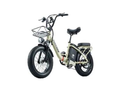 Bicicleta Elétrica BURCHDA U8 Dobrável 800 W 20 31 5 Ah 8 Velocidades 45Km/H Dourado