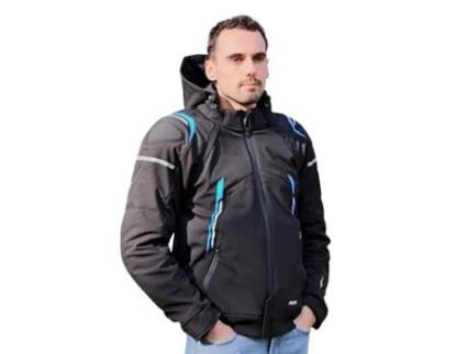 Hoodie ADX Amovível Protectores Placa Traseira Nf Aprovado Azul (2XL)